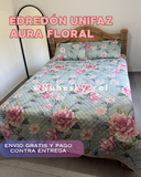 EDREDÓN UNIFAZ MANDALA ESTELAR Y AURA FLORAL