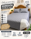 EDREDÓN DOBLE FAZ ACOLCHADO PREMIUM